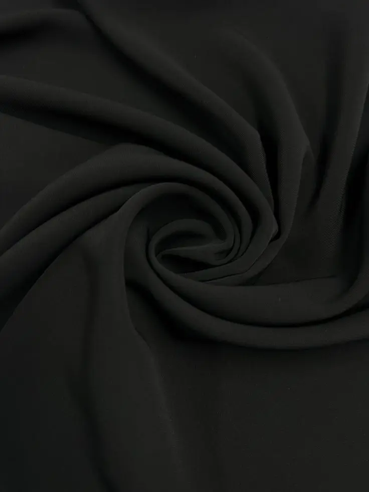 Viscose Stretch Suiting - Saxony Black - 130cm.webp